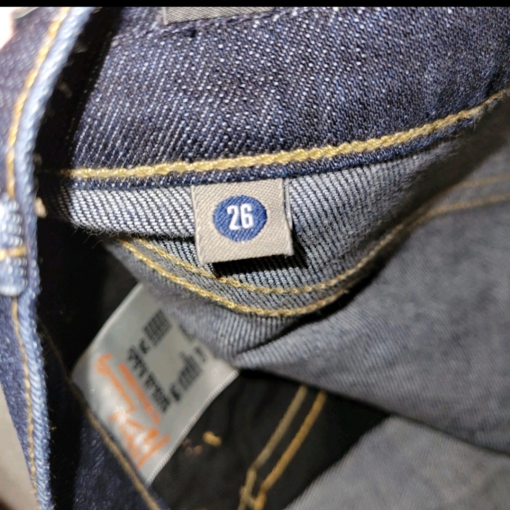 Citizens Of Humanity Dita Jeans Size Petite 26 Blue Denim Low Rise Bootcut - Picture 12 of 13